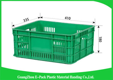 Protezione dell'ambiente di stoccaggio di Mesh Plastic Food Crates Moving per i supermercati
