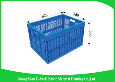 Il vergine pp annerisce le scatole di stoccaggio di plastica, recipienti di plastica pieghevoli riciclabili
