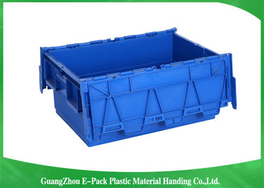 Contenitori di stoccaggio di plastica blu di Stardard grandi, stoccaggio di recipiente di plastica di economia di spazio