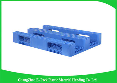 Doppi lati 4 - pallet di plastica accatastabili di modo, pallet di plastica di scivoli 1200 x 1000mm