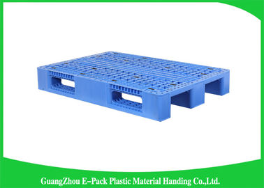 Doppi lati 4 - pallet di plastica accatastabili di modo, pallet di plastica di scivoli 1200 x 1000mm