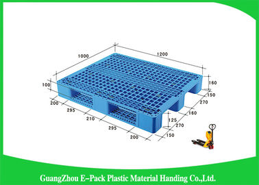Pallet di plastica industriali di capacità di carico di Higah, pallet di plastica riciclati accatastabili