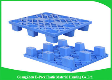 tempo di impiego lungo d'impilamento facile dei pallet di plastica sistemabili economici blu dell'esportazione di 1200*1000mm