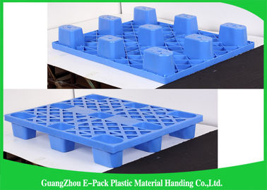 tempo di impiego lungo d'impilamento facile dei pallet di plastica sistemabili economici blu dell'esportazione di 1200*1000mm