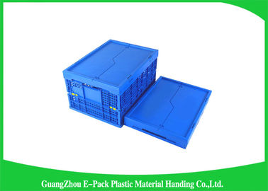 Mesh Folding Storage Crates, materiali di plastica pieghevoli dei silos di immagazzinamento della famiglia pp