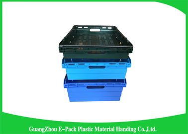 Customzized Mesh Plastic Food Crates con le maniglie o le impugnature ergonomiche