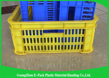 Impilamento facile dei negozi di alimentari del grado di Mesh Plastic Food Crates Food di salute
