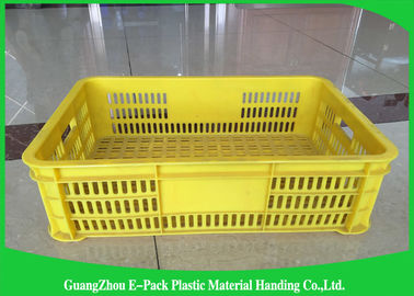 Silos di immagazzinamento di plastica standard di Sizestackable, Mini Load Plastic Shipping Crates