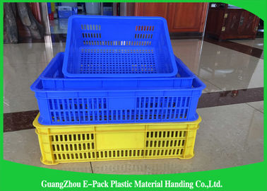 Silos di immagazzinamento di plastica standard di Sizestackable, Mini Load Plastic Shipping Crates