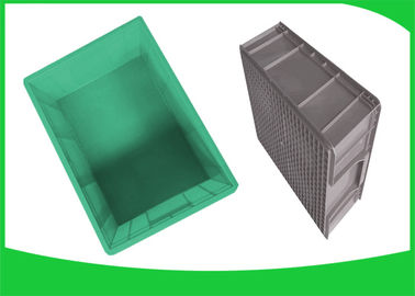 I container accatastabili di plastica pp della catena del freddo trasportano il tempo di impiego lungo di stoccaggio di volume d'affari