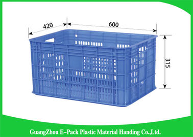 Mesh Vegetablestacking Storage Boxes, grandi grandi casse d'imballaggio di plastica pieghevoli