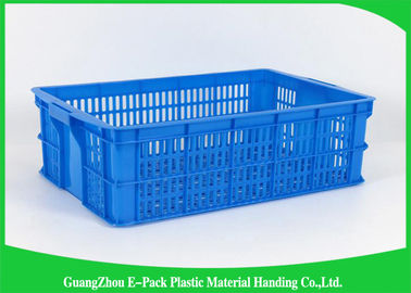Protezione dell'ambiente di stoccaggio di Mesh Plastic Food Crates Moving per i supermercati