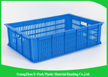 Protezione dell'ambiente di stoccaggio di Mesh Plastic Food Crates Moving per i supermercati