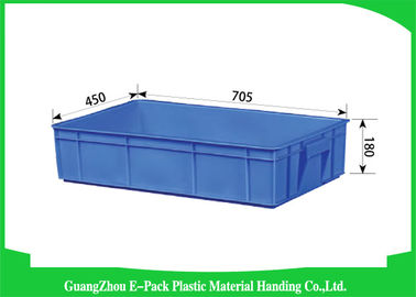 Commestibile di plastica commovente Rentable dei container accatastabili 705 * 450 * 180mm