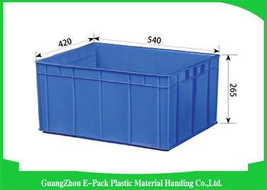 I container accatastabili di plastica d'imballaggio di stoccaggio riciclano il tempo di impiego lungo