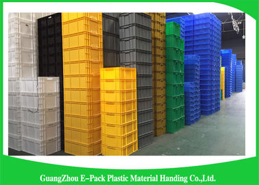 Container accatastabili di plastica neutrali d'imballaggio per il negozio di alimentari