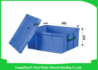 Recipienti di plastica accatastabili del vergine pp di logistica, silos di immagazzinamento industriali standard