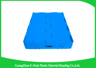 Il pallet di plastica accatastabile inscatola il materiale dei pp, piegante le gabbie di plastica trasporta commovente