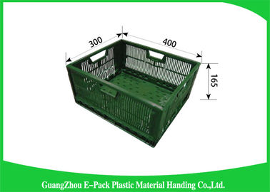 L'immagazzinamento nelle gabbie di plastica di piegatura dell'agricoltura fruttifica 60L i pp 30kg ecologico