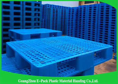 Pallet di plastica blu resistenti di Rackable 1 Ton Steel Reinforced 1200*1000mm