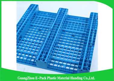 Piccoli pallet di plastica del singolo fronte con i tubi d'acciaio dentro, Mini Plastic Pallets di bassa potenza