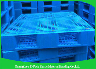 pallet di plastica del peso leggero di 1000mm * di 1200, pallet di plastica accatastabili della singola piattaforma solida