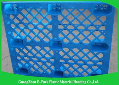 Singoli pallet di plastica affrontati dell'esportazione, 3 pallet di plastica industriali di scivoli per industria alimentare