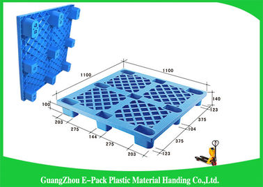 Pallet di plastica sistemabili dell'HDPE industriale antiscorrimento con la piattaforma solida durevole