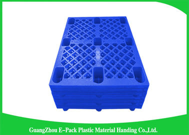 Commestibile di plastica sistemabile arieggiato dei pallet 1200 * 800 * 140mmWith nove piedi