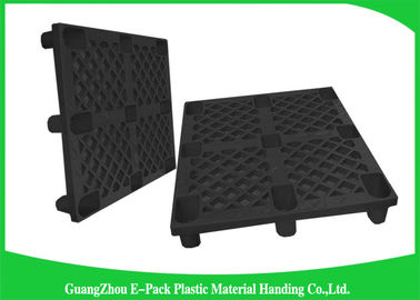 Pallet di plastica sistemabili dell'HDPE industriale antiscorrimento con la piattaforma solida durevole