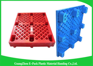 Pallet di plastica di Rackable del magazzino accatastabile, 40 x 48 pallet di plastica di bassa potenza