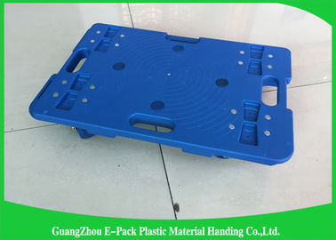 Grande capacità di carico industriale Dolly Cart di plastica, carrello commovente riciclabile dell'attrezzatura
