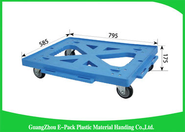 Vita commovente di plastica accatastabile di Dolly Convenience Transport Long Service di logistica