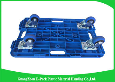 Carrello per la gabbia di plastica, carrello commovente resistente riciclabile del carretto della ruota 150KG 4
