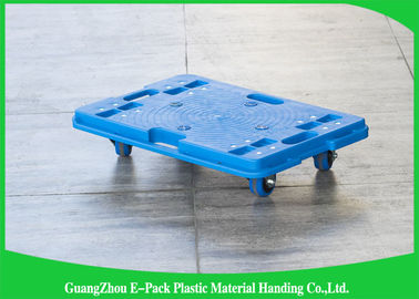 Carrello per la gabbia di plastica, carrello commovente resistente riciclabile del carretto della ruota 150KG 4