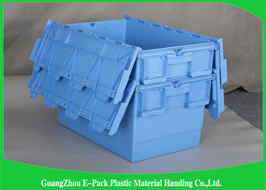 Silos di immagazzinamento di plastica del magazzino con i coperchi, 600 * 400 * scatole di plastica su misura 315mm di stoccaggio