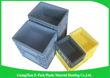 Contenitori d'impilamento di plastica 600 * 400 * 230mm amichevoli eco- d'impilamento facili da 45 litri gli euro