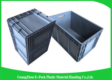 Coperchi di Mini Load Euro Containers With, materiali d'impilamento di plastica standard delle scatole pp