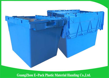Nuovo pp stoccaggio di recipiente di plastica di industrie, grandi contenitori di stoccaggio di plastica 60L 750 * 570 * 625mm