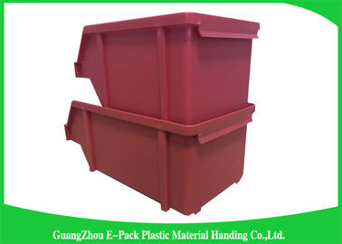 20L che accantona i totalizzatori di plastica industriali, economia di spazio dei contenitori di stoccaggio dell'hardware