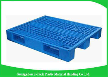 Tipo di plastica industriale dell'entrata dei pallet 4-Way di trasporto riciclabile blu