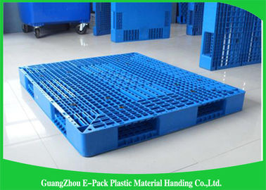 Singolo euro HDPE di plastica affrontato del vergine dei pallet 100% arieggiato per il magazzino