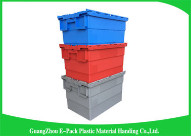 Contenitori allegati di plastica industriali del coperchio, altezza assortita di 600*400mm