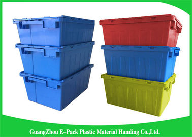 Le scatole muoventesi di plastica di Customzized hanno attaccato i contenitori del coperchio per il magazzino