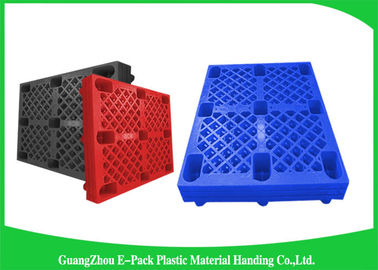 Piccoli singoli pallet di plastica sistemabili di bassa potenza inferiori 1100*800*135mm