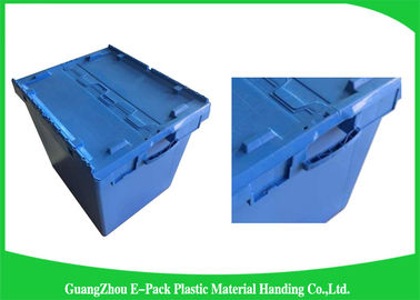 Contenitori allegati di plastica per lo strumento, 75*57*62.5CM facili da pulire del coperchio della cassa commovente