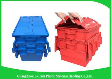 Contenitori di plastica 600 * del coperchio dell'attaccatura di stoccaggio altezza ordinata 400mm