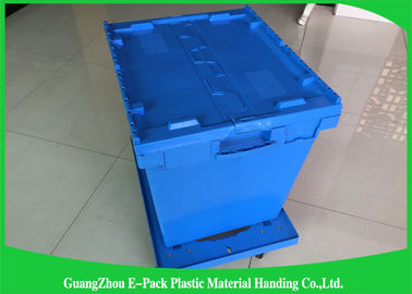 Sicurezza solida 50kgs che muove colore blu allegato di plastica dei contenitori del coperchio