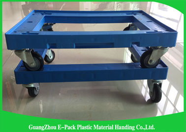 612 *412*145mm hanno personalizzato il pallet Dolly With che muoventesi di plastica l'unità di elaborazione spinge la capacità 150KG