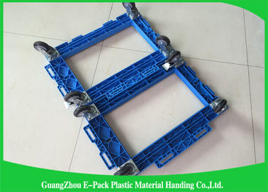 Carrello commovente di plastica del camion della piattaforma per l'ufficio/Dolly Cart di plastica
